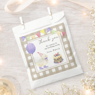 Ente 1. Geburtstag Danke fürs Kommen Geschenktütchen