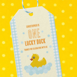 Ente 1. Geburtstag Geschenkanhänger