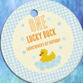 Ente 1. Geburtstag Geschenkanhänger