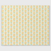 Ente 1. Geburtstag Geschenkpapier (Flach)