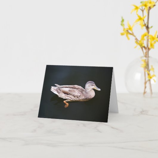 Ente 907b karte (Gelbe Blume)