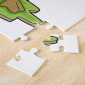 Ente als Lehrer mit Buch Puzzle (Seite)