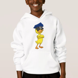 Ente als Polizeibeamter mit Polizeischutz Hoodie