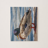Ente am Meer Puzzle (Vertikal)