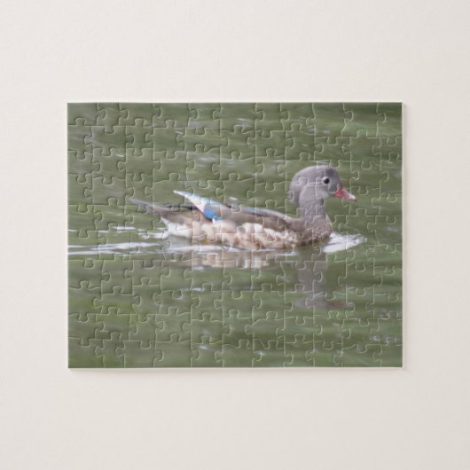 Ente am Puzzle-See Puzzle (Horizontal)