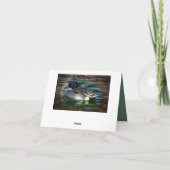 Ente am See (Rückseite)