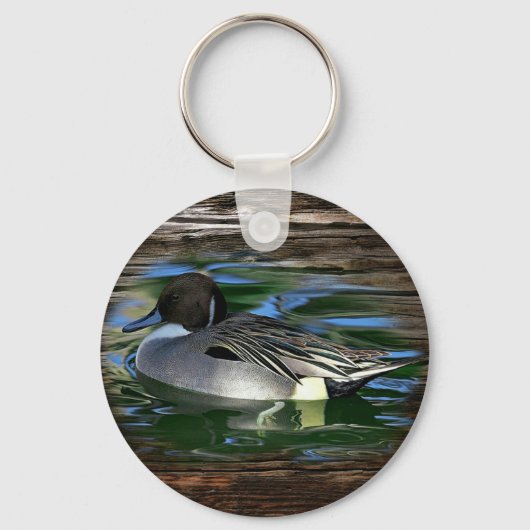 Ente am See Schlüsselanhänger (Vorderseite)