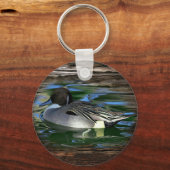 Ente am See Schlüsselanhänger (Vorderseite)