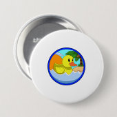 Ente am Strand mit Palmen.PNG Button (Vorne & Hinten)