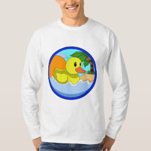 Ente am Strand mit Palmen.PNG T-Shirt