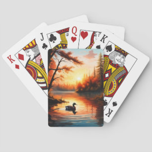 Ente am Teich Spielkarten