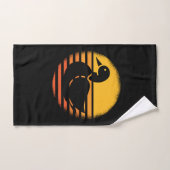 Ente Animal Retro Handtuch (Handtuch)