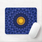 Ente auf Blau mit Gelb Mousepad (Mit Mouse)