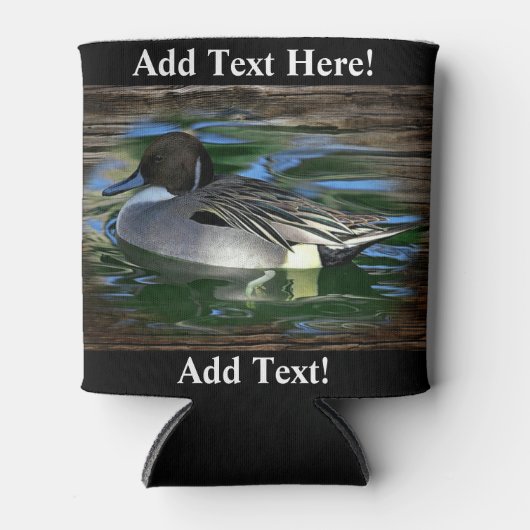 Ente auf dem See kann kühlen Dosenkühler (Vorderseite)