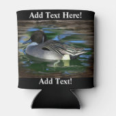 Ente auf dem See kann kühlen Dosenkühler (Rückseite)