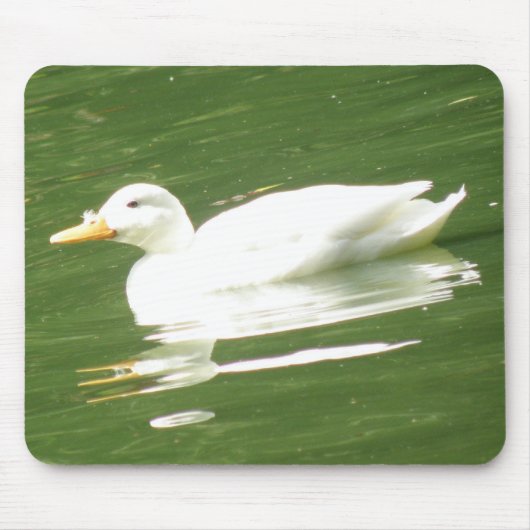 Ente auf dem Wasser Mousepad (Vorne)