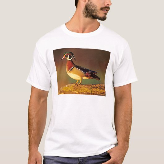 Ente aus männlichem Holz, Illinois T-Shirt (Vorderseite)