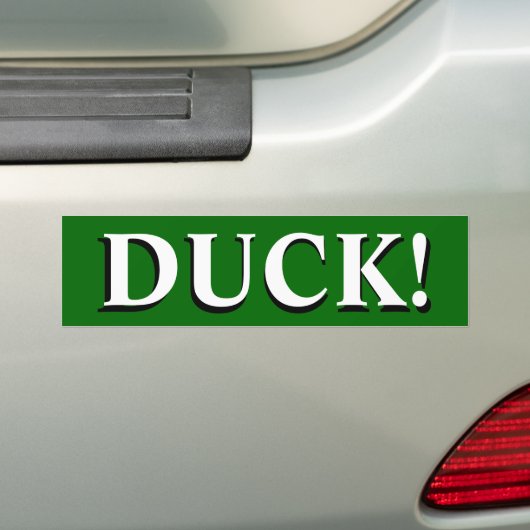 ENTE! AUTOAUFKLEBER (Auf Auto)