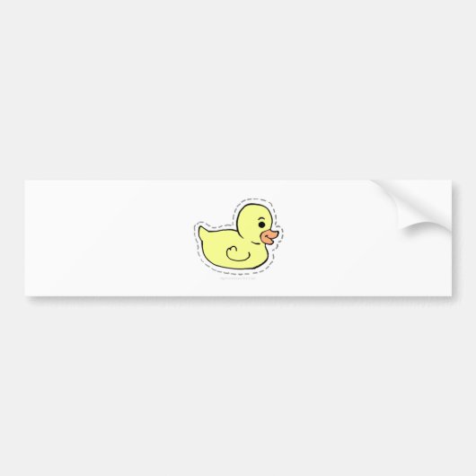 ENTE AUTOAUFKLEBER (Vorne)