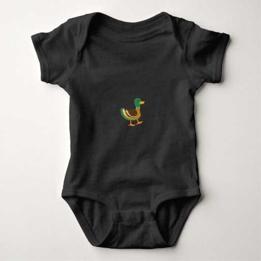 - Ente Baby Strampler (Vorderseite)