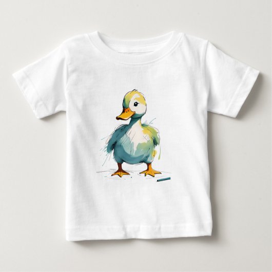 Ente Baby T-shirt (Vorderseite)