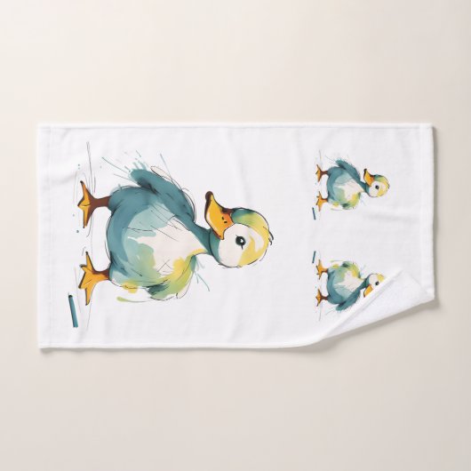 Ente Badhandtuch Set (Handtuch)