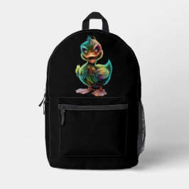 Ente. Bedruckter Rucksack
