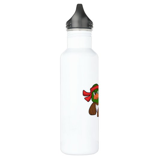 Ente bei Martial Arts Karate Edelstahlflasche (Links)