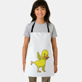 Ente bei Yoga Stretching-Übung Schürze (Insitu)