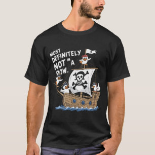 Ente, bestimmt nicht alle in einer Reihe psychisch T-Shirt