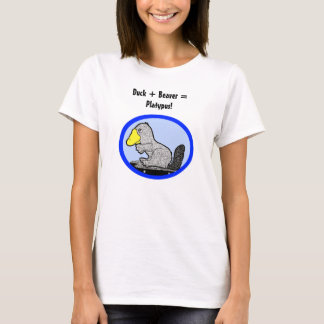 Ente + Biber = Platypus! T-Shirt