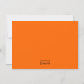 Ente Camouflage / Camouflage Erster Geburtstag Einladung (Rückseite)