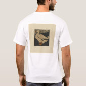 Ente - Darstellung der Square Animals T-Shirt (Rückseite)