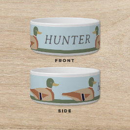 Ente Decoy Light Blue Hund Katze Pet Napf