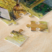 Ente der 30er Jahre, die den Boden fegt Puzzle (Seite)