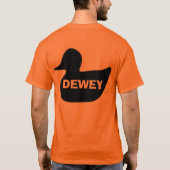 Ente, DEWEY T-Shirt (Rückseite)