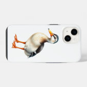 Ente, die auf dem Boden steht iPhone Hülle (Rückseite (Horizontal))