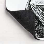 Ente, die Labrador jagt Mousepad (Ecke)