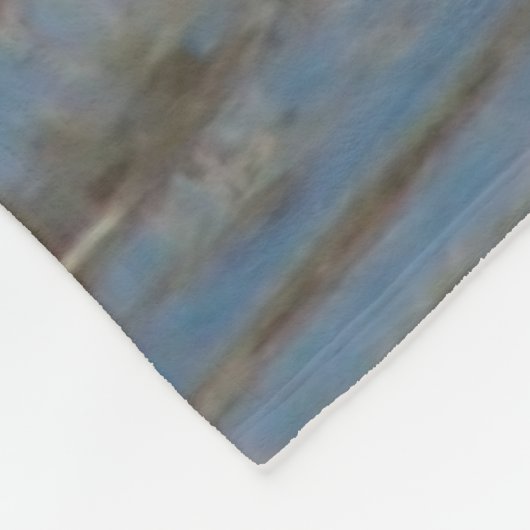 Ente Drake der Spießenten-B5 Fleecedecke (Ecke)