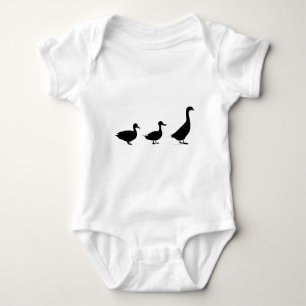 Ente, Ente, Gans Baby Strampler