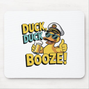 Ente Ente Schnaps Lustige Kreuzfahrt Familie Passe Mousepad