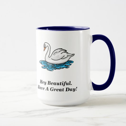 Ente, Ente-Swan-Tasse Tasse (Rechts)