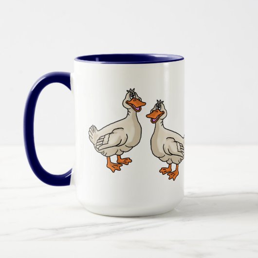 Ente, Ente-Swan-Tasse Tasse (Links)