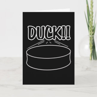 Ente!! Erhalten Sie wohle bald Hockey-Karte Karte