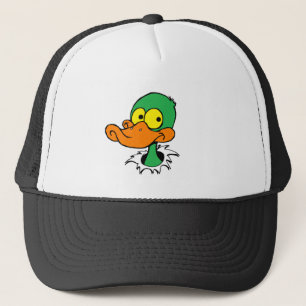 ENTE - färben Sie keinen HINTERGRUND Truckerkappe