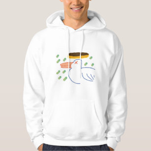 Ente & Fliegender Donut Hoodie