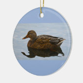 Ente Foto Ornament (Links)