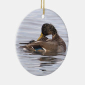 Ente Foto Ornament (Rechts)