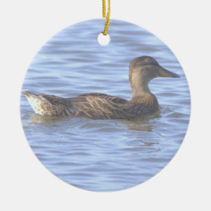 Ente Foto Schmuck Keramik Ornament
