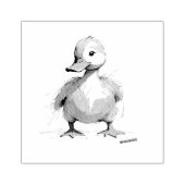 Ente Gummistempel (Prägung)